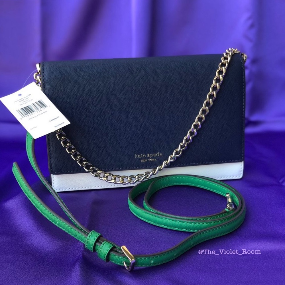 ▪️KATE SPADE▪️Convertible Crossbody Bag/Clutch - Picture 2 of 8